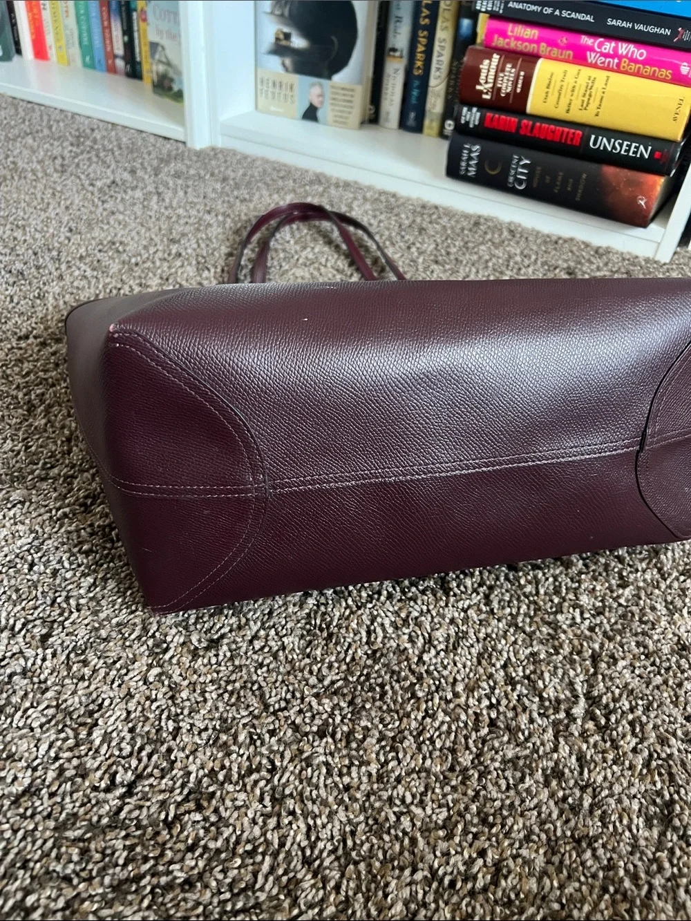 Leather tote bag, Coach Reversible City Tote